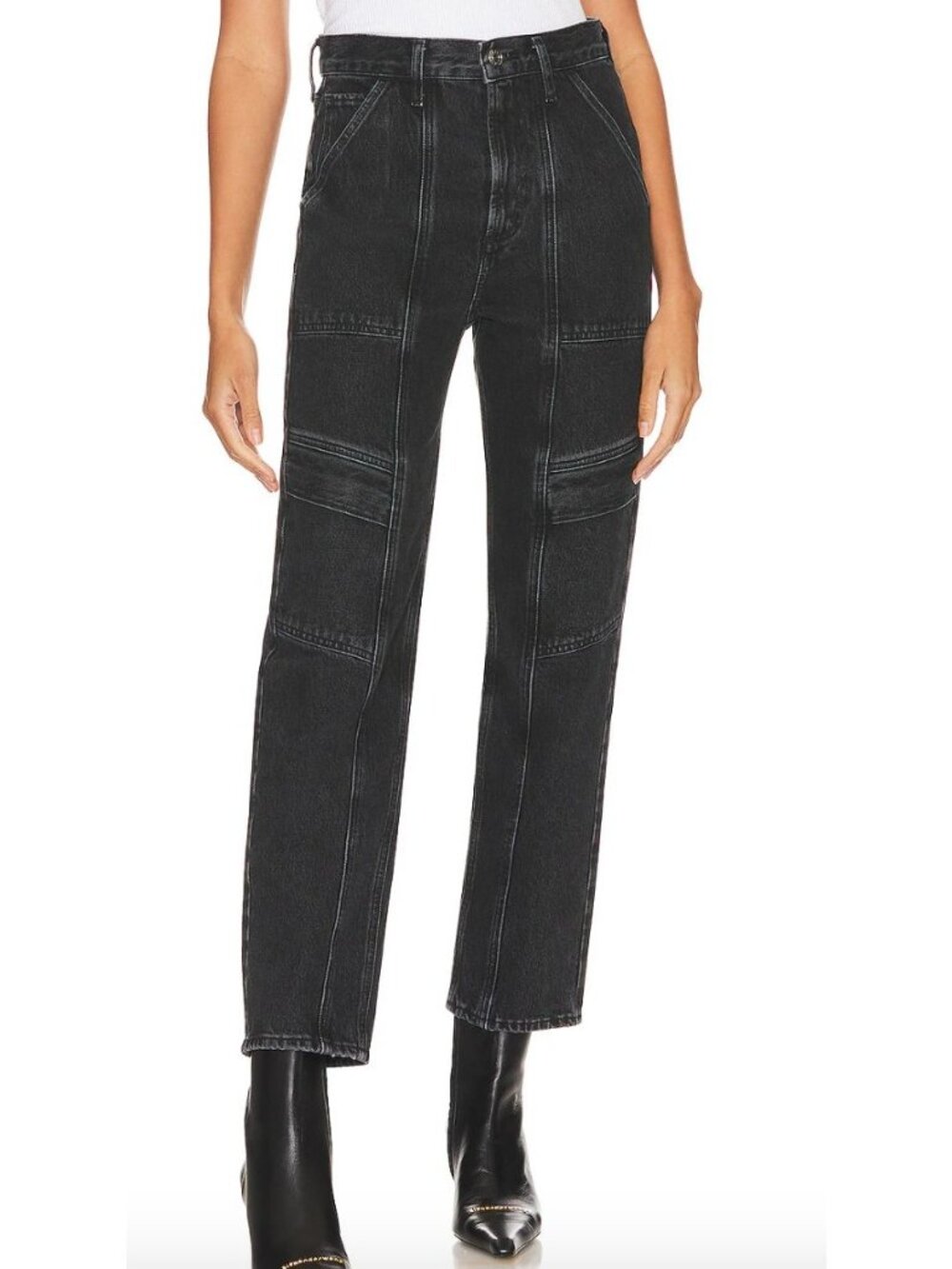 AGOLDE Cooper Cargo Jeans Panther Size 26